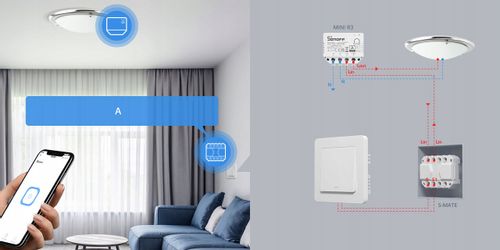 Sonoff S-MATE Inteligentny Przełącznik Sterownik na Arena.pl