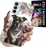ETUI DO SAMSUNG GALAXY M23 - PITBULL GROŹNE PSY FUTERAŁ PLECKI CASE