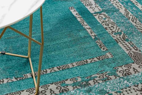 RUG/LU/WELLI/FRAME3/GREEN+ANTHRACITE/160x220 na Arena.pl