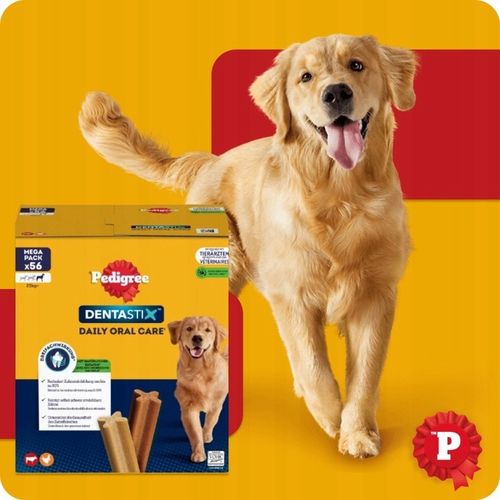 PRZYSMAKI PEDIGREE DENTASTIX LARGE DUŻE RASY 56-PACK 8X270G na Arena.pl