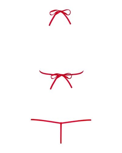 luiza body red s/m obsessive na Arena.pl