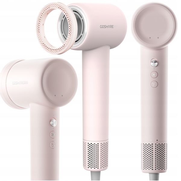Mocna Suszarka do Włosów COSHARE EssenceRing SuperFlowSE Jonizacja 1300W zdjęcie 8
