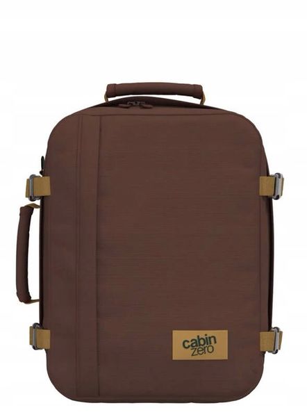 Plecak 40x30x20 Classic Backpack 28L belgian chocolate CabinZero zdjęcie 4