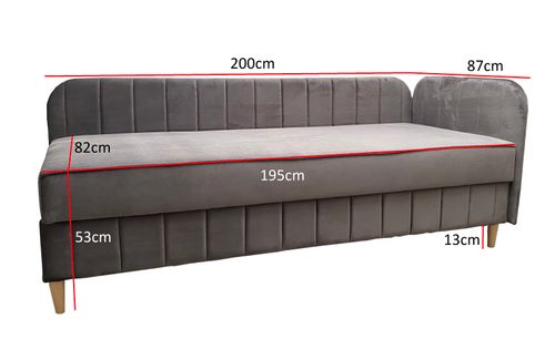 Łóźko Bianka Tapczan Kanapa na Arena.pl