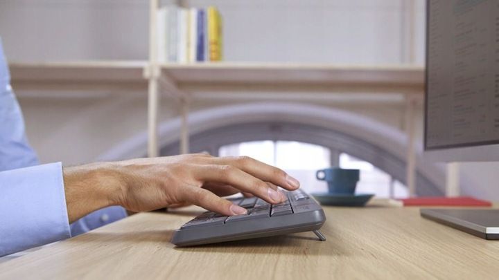 Zestaw LOGITECH MK235 Wireless Desktop 920-007931 zdjęcie 7