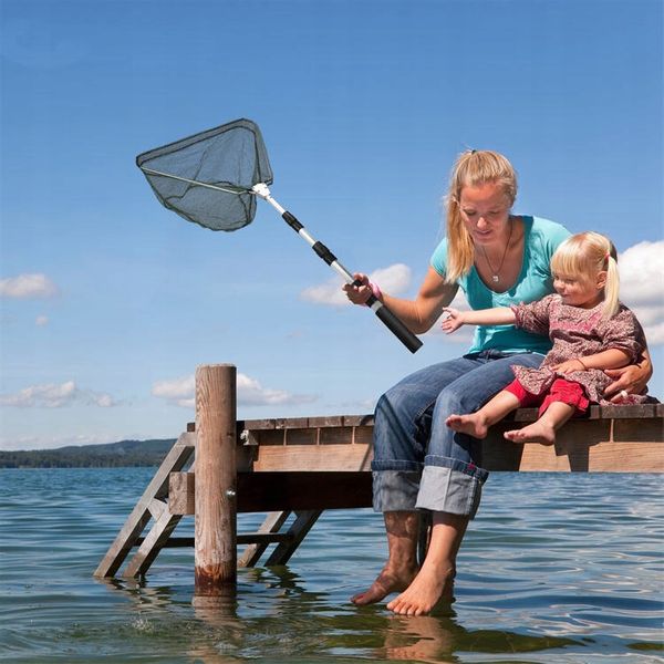 PODBIERAK Wędkarski SIATKA ALUMINIOWY Teleskopowy TRÓJKĄTNY 190cm zdjęcie 5