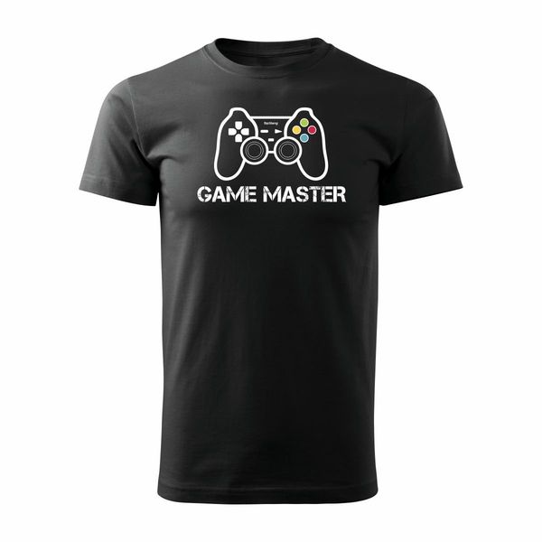 Koszulka z padem dla gracza gamer gamingowa pad ps4 męska czarna REGULAR S zdjęcie 1