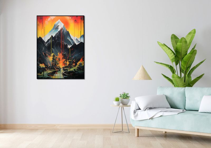 Plakat 75x100cm Górska Alchemia zdjęcie 4