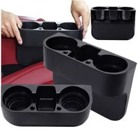 Uchwyt na napoje organizer do samochodu półka do napojów miedzy siedzenia