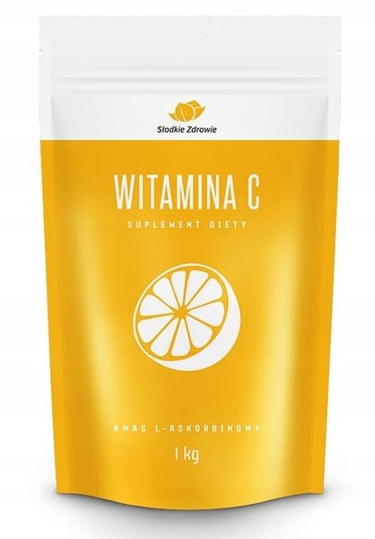WITAMINA C kwas l-askorbinowy 1kg 100% CZYSTA zdjęcie 1