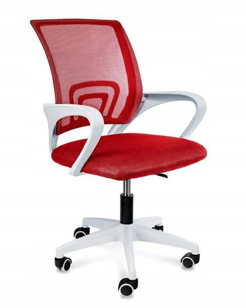 Fotel biurowy Splash czerwony zdjęcie 1