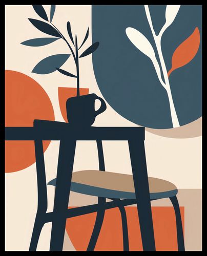 Plakat 40x50cm Poranek w Cieniu Drzew na Arena.pl