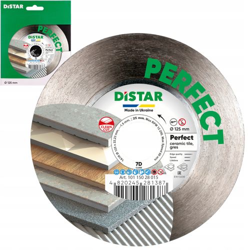 Tarcza diamentowa 125 mm Distar Perfect gres na Arena.pl