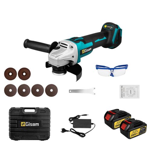 Szlifierka kątowa akumulatorowa do systemu 18V serii B (BL1840B) +box 2 aku na Arena.pl