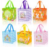 Torby wielkanocne dla dzieci – 6 szt. do zbierania jajek, mix kolorów