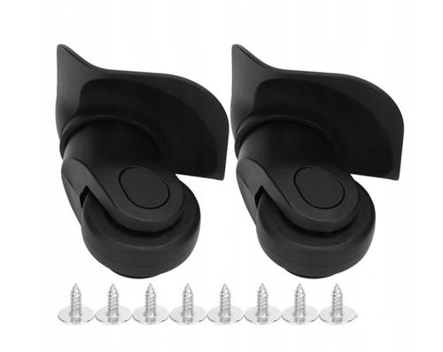 2 SZT CZARNE KÓŁKO DO WALIZKI CZĘŚCI WALIZEK TORBY A09 na Arena.pl