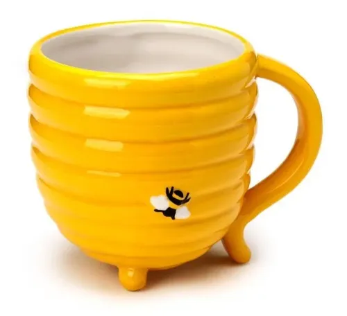 Żółty Kubek UL 350 ml - Prezent dla Fana Pszczół na Arena.pl