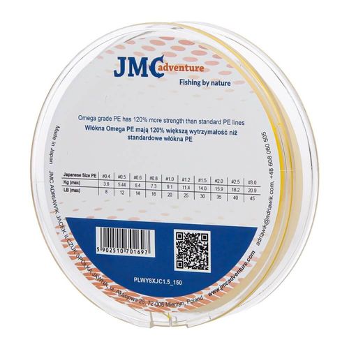 JMC ADVENTURE PLECIONKA JAPOŃSKA 8XCJ ŻÓŁTA #1.5 na Arena.pl