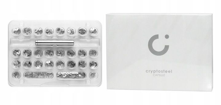 BACKUP DANYCH CRYPTOSTEEL CAPSULE SOLO - ZESTAW zdjęcie 1
