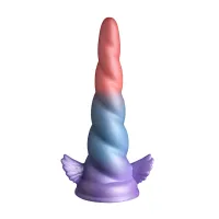 avant dream rider model spiralny jednorożec silikonowy multicolor 19,5 cm