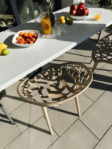 krzesło albero beżowe na Arena.pl