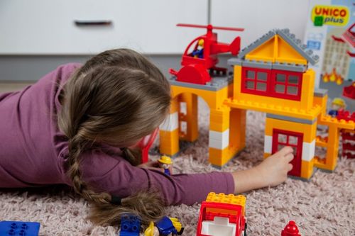 KLOCKI DLA DZIECI UNICO STRAŻ POŻARNA KONSTRUKCYJNE 96 ELEMENTÓW na Arena.pl