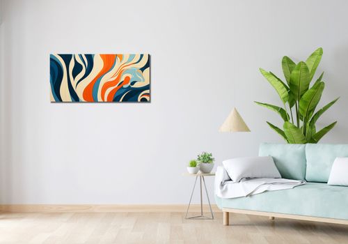 Obraz 90x40cm Oceaniczne Fale na Arena.pl