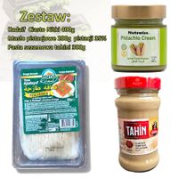 Zestaw do Dubajskiej Czekolady: Kadaif, Pasta Pistacjowa, Tahini