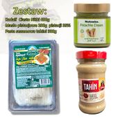 Zestaw do Dubajskiej Czekolady: Kadaif, Pasta Pistacjowa, Tahini