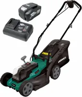 KOSIARKA akumulatorowa 40V 34cm 35l + AKU + ŁADOW.