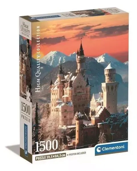 Puzzle 1500 Compact Neuschwanstein zdjęcie 1