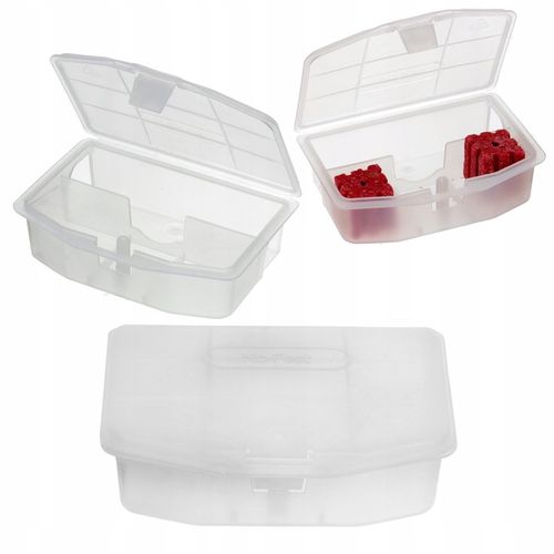 STACJA DERATYZACYJNA KARMNIK NA TRUTKĘ NA MYSZY SZCZURY GRYZONIE (10 SZT) na Arena.pl