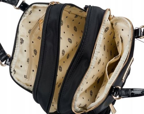 TOREBKA LISTONOSZKA MONNARI PIKOWANA SPORTOWA POJEMNA 3 KOMOROWA Czarny na Arena.pl