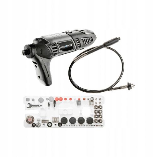 Miniszlifierka 170W case akcesoria GRAPHITE 59G019 na Arena.pl