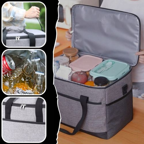 TORBA TERMICZNA TERMOIZOLACYJNA NA PLAŻĘ PODRÓŻNA LODÓWKA TURYSTYCZNA 20L na Arena.pl