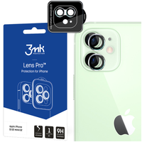apple iphone 11/12 mini/12 - 3mk lens protection pro silver