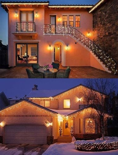 Oświetlenie Świąteczne 144 LED Ciepłe Światło Qunt na Arena.pl