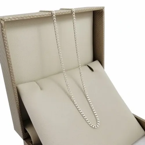 SREBRNY NASZYJNIK PANCERKA 60 cm/2 mm PRÓBA 925 BIŻUTERIA DLA NIEGO FACETA na Arena.pl