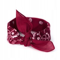 Bandana Classic rebel bordowa