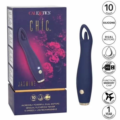 calexotics chic jasmin teaser 10 trybow silikonowy, ładowalny usb na Arena.pl