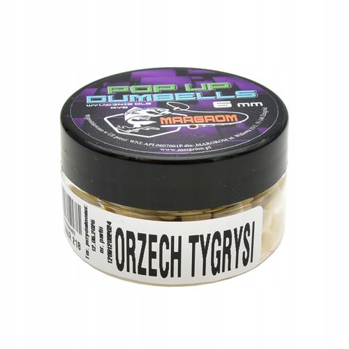 Dumbells POP UP 6 mm Margrom ORZECH TYGRYSI przynęta Method Feeder na Arena.pl