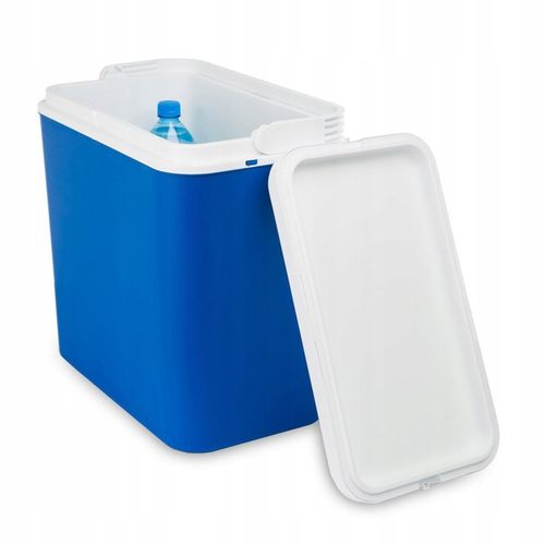 CHŁODZIARKA LODÓWKA 18L od KAMAI: NIEBIESKA, WZMOCNIONA RĄCZKA, made in EU na Arena.pl