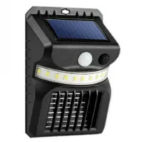 Lampa solarna halogen led z odstraszaczem na komary owady 2w1 czujnik ruchu