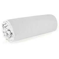Prześcieradło satynowe bez gumki NOVA 210x220 Eurofirany białe