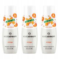 SODASTREAM Mirinda Zero zestaw syropów do saturatora 3 szt. x 440 ml