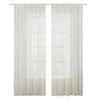 ZASŁONY WOALOWE MIULEE 140X225 CM 2 PANELE DEKORACYJNE