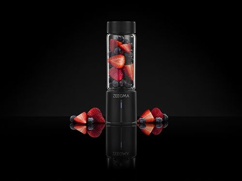 Blender Przenośny Bezprzewodowy DUŻY 465ml 300W ZEEGMA Go Plus SREBRNY na Arena.pl