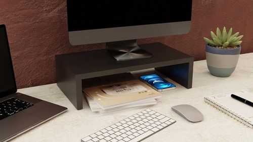 PODSTAWKA POD MONITOR ERGONOMICZNA NADSTAWKA NA BIURKO PONOSI EKRAN O 11 CM na Arena.pl