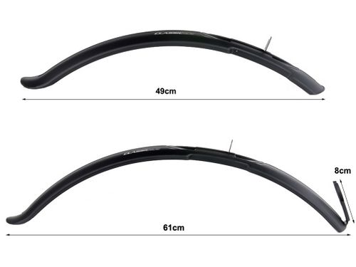 BŁOTNIKI SIMPLA CLASSIC 24'' - 26'' - CZARNE na Arena.pl