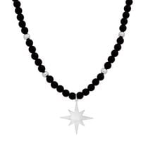 naszyjnik onyks i gwiazda (c21/kor/06ag)